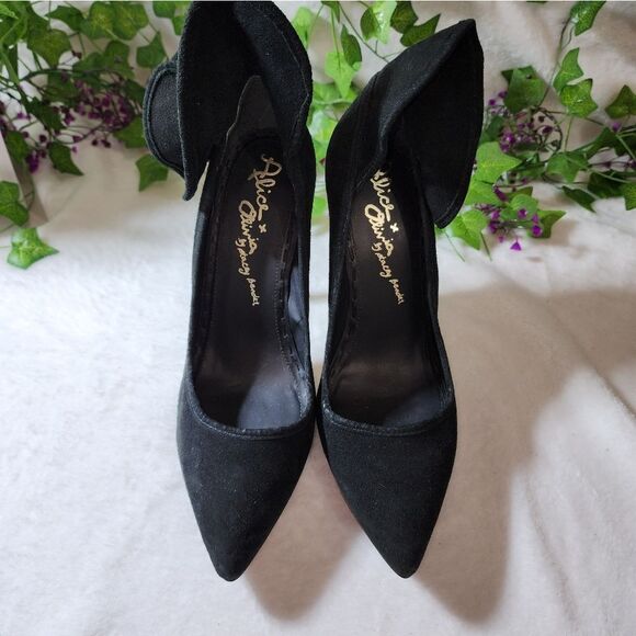 Alice & Olivia Suede Heels - Picture 9 of 14